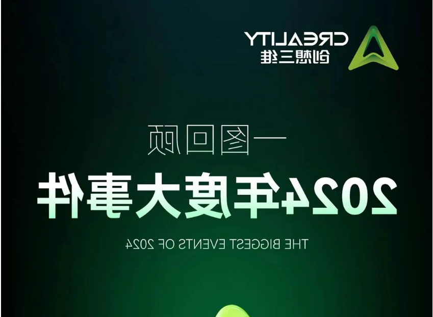 年终特辑 | 创想三维
2024年度大事件！