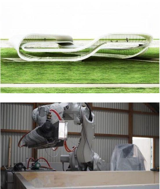 用3D打印机建房子