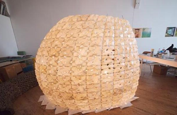 这个漂亮的建筑物居然用盐3D打印而成