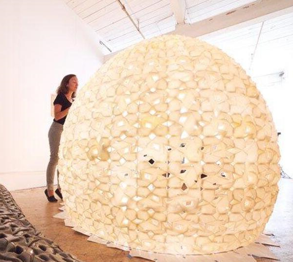 这个漂亮的建筑物居然用盐3D打印而成