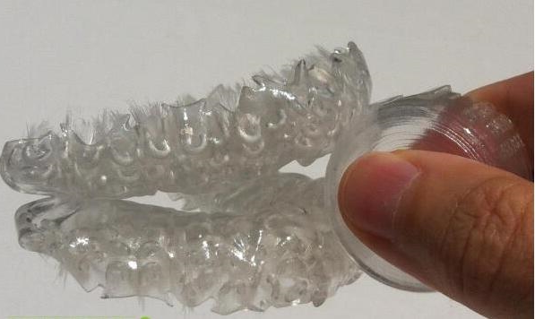 3D打印定制牙线  咬一口清洁满口牙