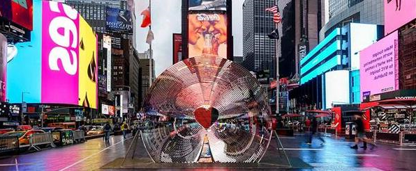 时代广场将迎来世界最大3D打印透镜