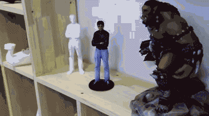 为1314人定制蜡像  从Indian小哥的感恩节cos开始