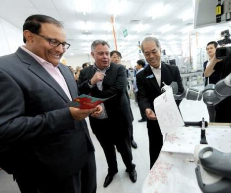 惠普公司投资近5亿人民币在新加坡设了首个先进制造中心