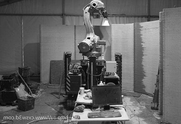 米兰设计周展出欧盟首个3D打印混凝土房屋