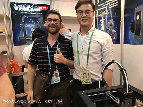 向世界展示“中国智造” 创想三维
参加第123届广交会受追捧