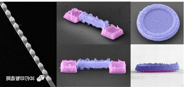 微纳米尺度上的三维金属结构