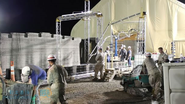 3d打印军队营舍