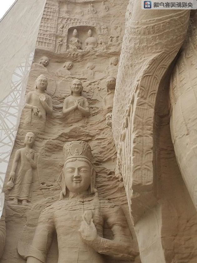 3D打印云冈石窟复制品