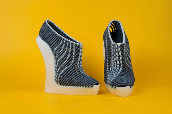 3D打印花编织鞋