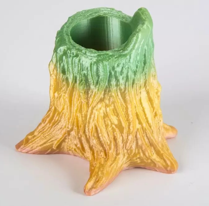 3D打印机火山模型