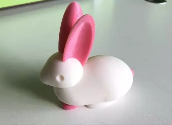 3D打印机成品效果如图