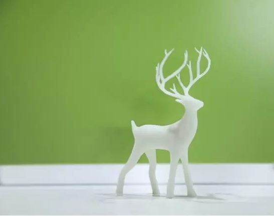 3D打印机打印完成后的效果展示