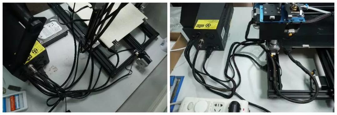 3D打印机CR-10 V2 和CR-10S的走线和线的数量 3D打印机CR-10 V2 和CR-10S的走线和线的数量