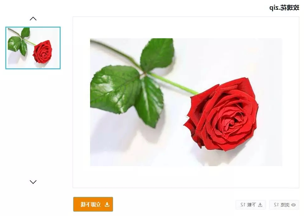 3D打印玫瑰花模型
