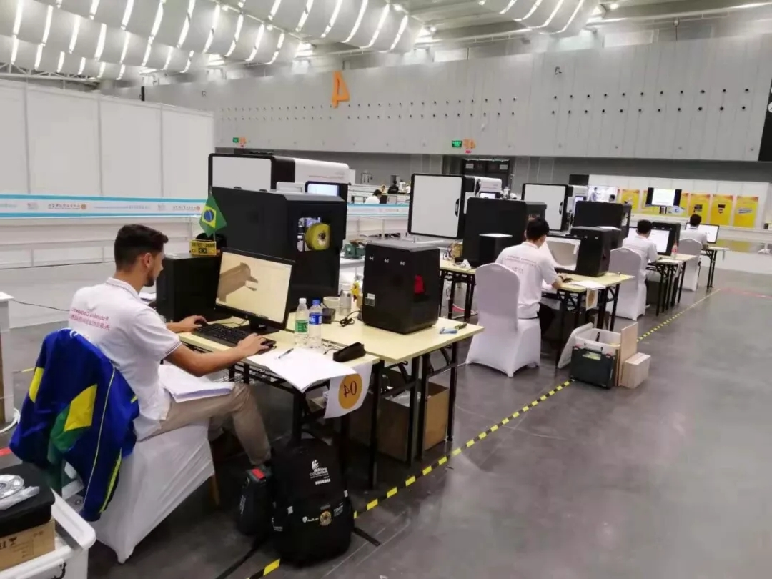 3D打印机工业设计赛选手3D建模图