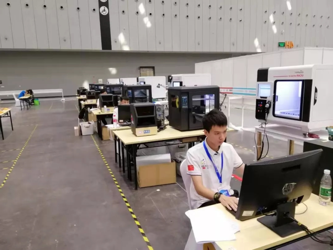 3D打印机工业设计赛选手3D建模图