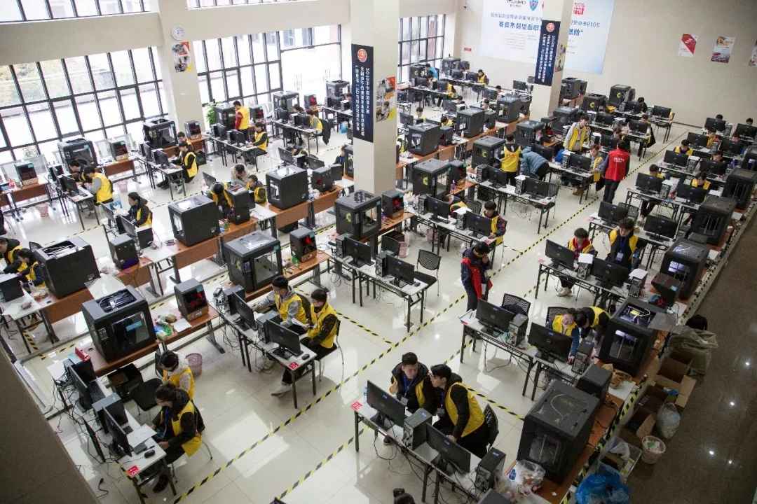 3D打印机大型考场