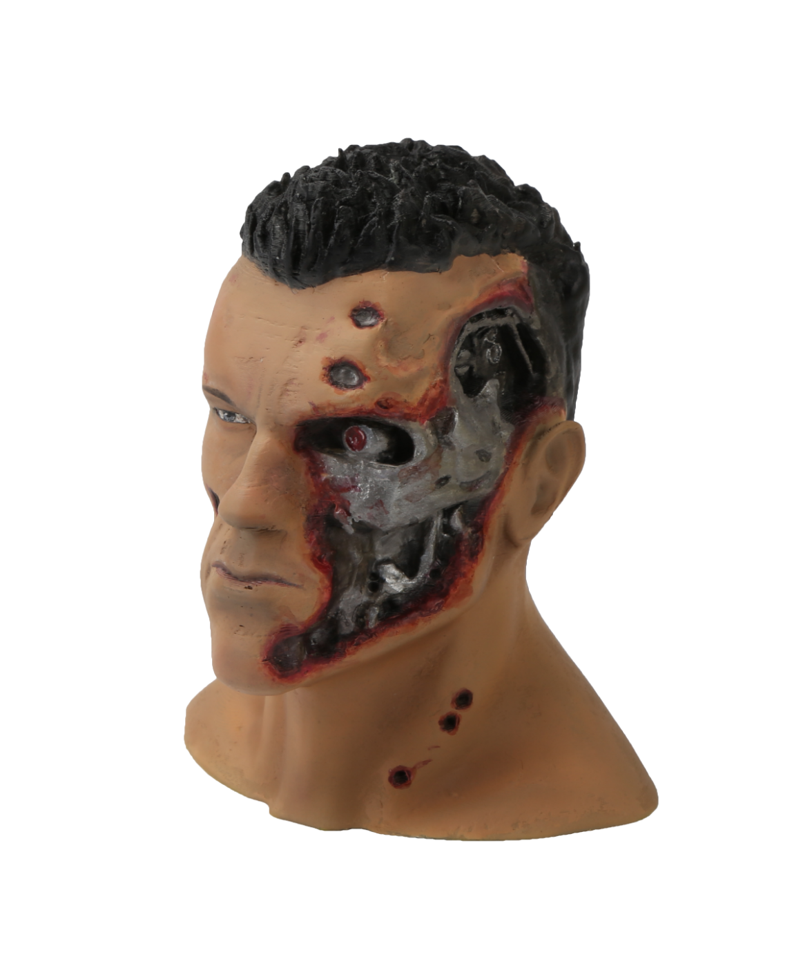 3D打印机打印漫威英雄头像逼真程度